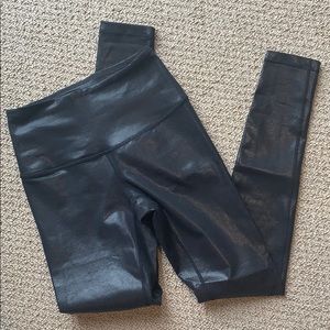 Zella Shiny Black Leggings